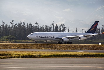 Plus Ultra , la aerolínea española más puntual en el mes de octubre 